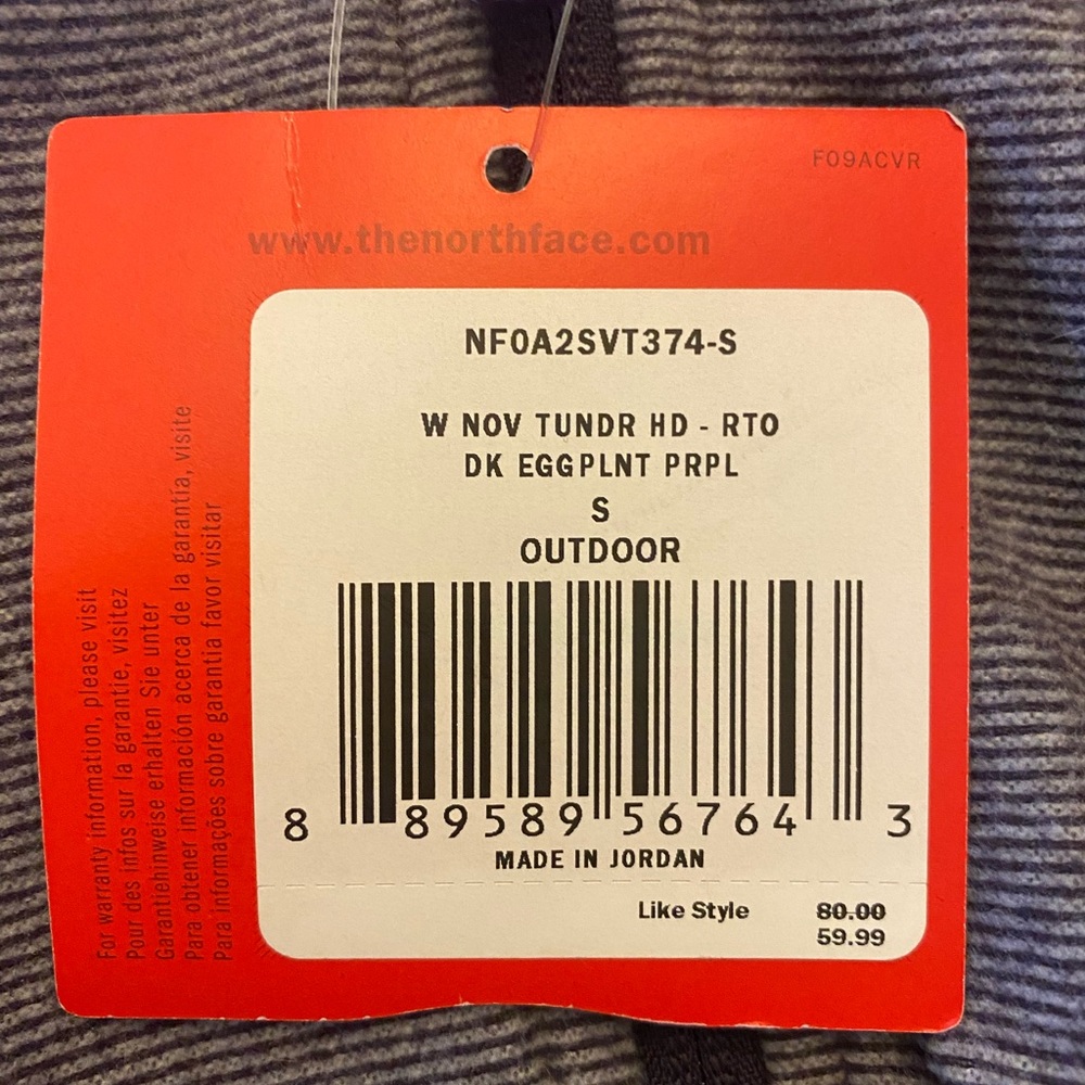 New North Face zip up hoodie. - Picture 2 of 4